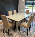 Picture of 79/99/119" Rectangle Extendable Dining Table