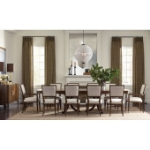 Picture of 82"-122" Browns Extendable Dining Table