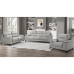 Picture of Genuine leather loveseat