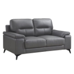 Picture of Genuine leather loveseat