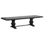 Picture of 94"-126.25" Black Extendable Dining Table