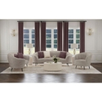 Picture of Channel Back Curved Living Room Sets