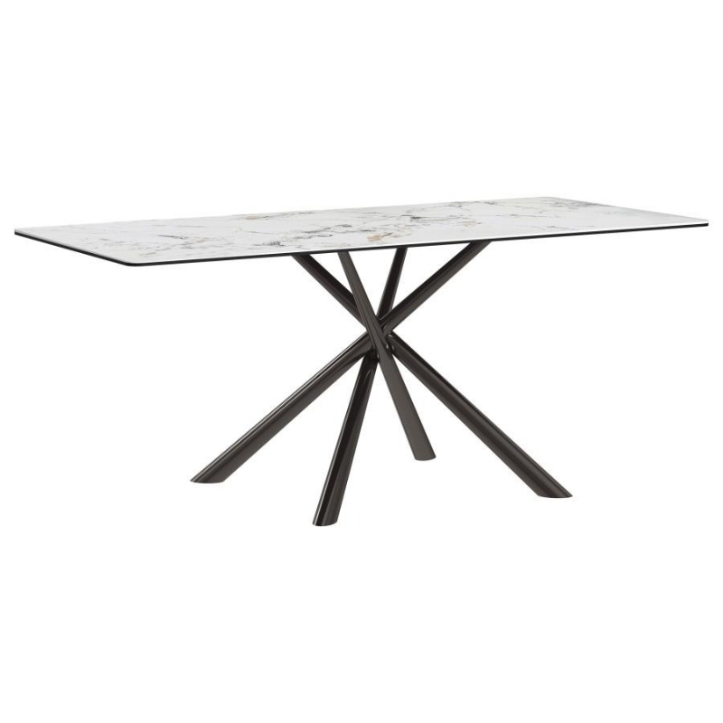 Picture of 70.75" Mirage White Dining Table