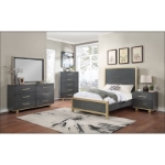 Picture of 6pcs Bedroom sets, 44"-48" Bed