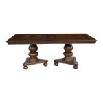 Picture of 79" - 103" Extendable Brown cherry Dining Table