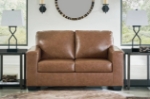 Picture of Genuine Leather Sofa, Loveseat and Recliner