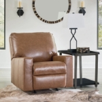 Picture of Genuine Leather Sofa, Loveseat and Recliner