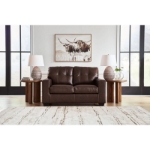 Picture of Genuine Leather Recliner Sofa, Loveseat and Chair