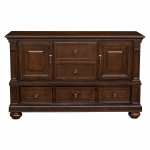 Picture of Brown cherry finish Buffet/Server