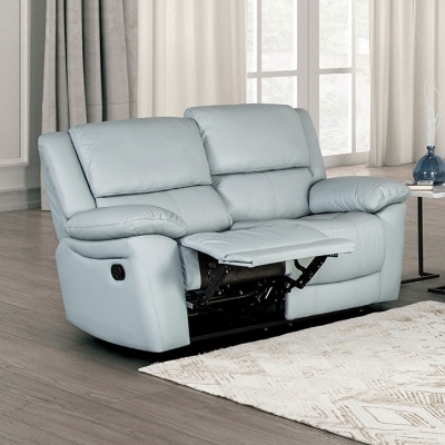 Picture of Genuine leather Manual Reclining Loveseat