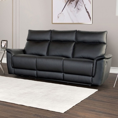 Picture of Genuine Leather Manual Reclining Sofa