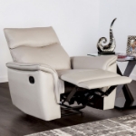 Picture of Genuine Leather Manual Reclining Chair