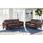 Picture of Genuine leather Loveseat