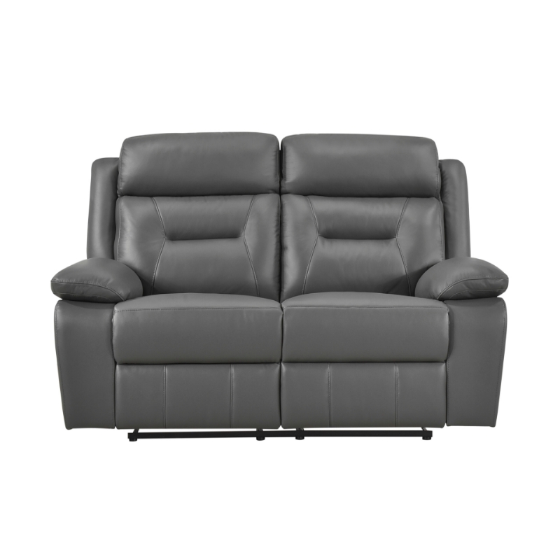 Picture of Genuine Leather Reclining Love Seat