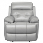 Picture of Gray genuine leather Recliner