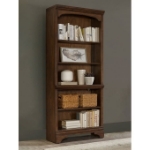 Picture of 5-shelf Bookcase Burnished Oak - L 32 X W 14 X H 78.25