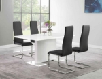 Picture of Dining Side Chair Black