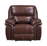 Picture of Genuine Leather Sofa, Loveseat and Reclining Chair