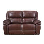 Picture of Genuine Leather Sofa, Loveseat and Reclining Chair