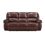 Picture of Genuine Leather Sofa, Loveseat and Reclining Chair