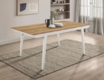 Picture of 5/7-piece Rectangular Dining Table Set Off White