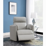 Picture of Leather Recliner W/Swivel and Glider