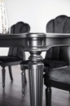 Picture of 84" Black Finish Dining Table