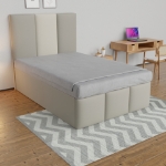 Picture of Affinity Bed with box spring and headboard