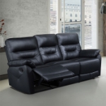 Picture of Genuine Leather Manual Reclining Sofa