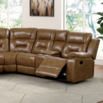 Picture of Leather Manual Sectional