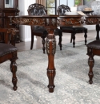 Picture of 75 5/8"-95-5/8" Extendable Dining Table w/Leaf