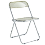 Picture of Acrylic Folding Chair With Metal Frame