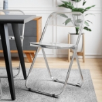 Picture of Acrylic Folding Chair With Metal Frame