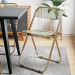 Picture of Acrylic Folding Chair With Metal Frame