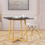 Picture of Modern Dining Chair Molded Side Chair with Base