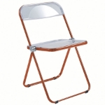 Picture of Acrylic Folding Chair With Metal Frame