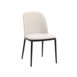 Picture of Dining Side Chair with Upholstered Seat and Powder-Coated Steel Frame