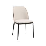 Picture of Dining Side Chair with Upholstered Seat and Powder-Coated Steel Frame