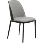 Picture of Dining Side Chair with Upholstered Seat and Powder-Coated Steel Frame