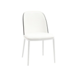 Picture of Dining Side Chair with Upholstered Seat and Powder-Coated Steel Frame