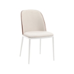 Picture of Dining Side Chair with Upholstered Seat and Powder-Coated Steel Frame