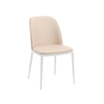 Picture of Dining Side Chair with Upholstered Seat and Powder-Coated Steel Frame