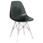 Picture of Modern Dining Chair Molded Side Chair with Base