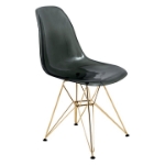 Picture of Modern Dining Chair Molded Side Chair with Base