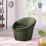 Picture of Velvet Upholstered Accent Chair