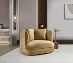 Picture of Velvet Upholstered Accent Chair