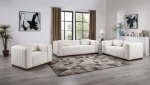 Picture of Leather Upholstered Sofa, Loveseat and Accent Chair