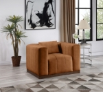 Picture of Leather Upholstered Accent Chair