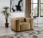 Picture of Leather Upholstered Accent Chair