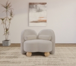 Picture of Fabric/Velvet/Boucle Fabric Chair